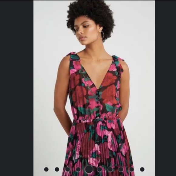 The kooples  dress dolce vita print size Large NWT - Picture 8 of 16